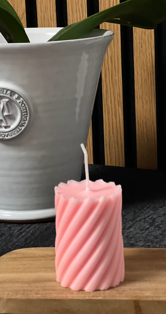 Cylinderformat randigt ljus